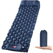 Ultralight Inflatable Camping Sleeping Pad With Pillow For Travelling And Hiking