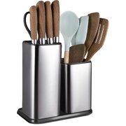 2 in 1 Stainless steel knife holder for kitchen