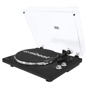 Hi-Fi Bluetooth Turntable MMC, USB, Anti-skating, Preamplifier - Matte Black