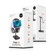 Stage S3 2-in-1 Headphone and Tiltable Phone Holder Stand
