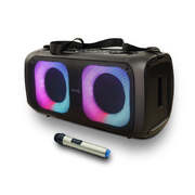 Precision Audio 500W Portable Karaoke Bluetooth Speaker Wireless Microphone