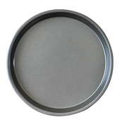 8-Inch Round Black Steel Non-Stick Pizza Tray Oven Baking Plate Pan