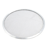 14-Inch Round Seamless Aluminium Nonstick Commercial Grade Pizza Screen Baking Pan