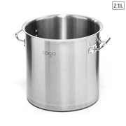 Stock Pot 21L Top Grade Thick Stainless Steel Stockpot 18/10 Without Lid