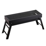 60Cm Portable Folding Thick Box-Type Charcoal Grill For Outdoor Bbq Camping