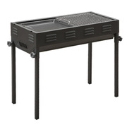 72Cm Portable Folding Thick Box-Type Charcoal Grill For Outdoor Bbq Camping