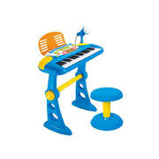 Electronic Keyboard with Stand Blue