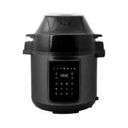 6L Air Fryer + Pressure Cooker Black