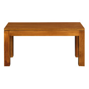 Solid Timber Bench 90 x 35 cm (Light Pecan)