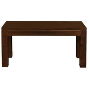 Solid Timber Bench 90 x 35 cm (Mahogany)