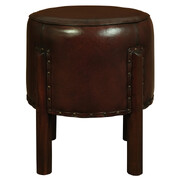 Leather Ufo Stool