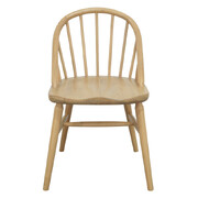 Vera Solid Oak Dining Chair - Set of 2 (Natural)