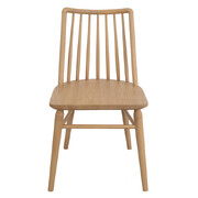 Riviera Solid Oak Dining Chair - Set of 2 (Natural)