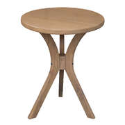 Gatsby Round Side Table Large Natural Elegant Design