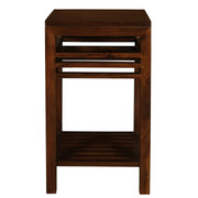 Holland Solid Mahogany Lamp Table (Mahogany)
