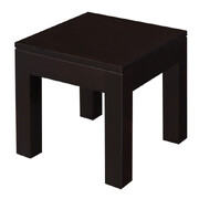 Amsterdam Solid Timber Lamp Table (Chocolate)
