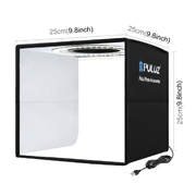 Portable 25Cm Led Light Tent Photo Studio