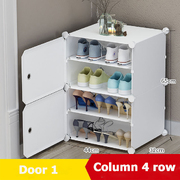 White Cube Diy Shoe Rack Organizer