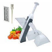 4In1 Multifunctional Kitchen Chopping Artifact Vegetable Slicer Food Chopper Blue
