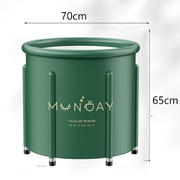 Portable Foldable Bathtub Oxford Material, Water Tub, Spa Bath