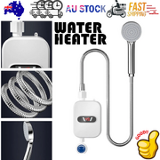 Mini Electric Tankless Hot Water Heater Instant Under Sink Shower & Kitchen Use