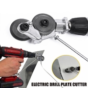 AU Electric Drill Plate Cutter Sheet Metal Nibbler Precise Cutting Sheet Cutter