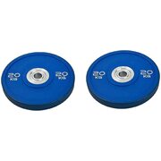 Olympic Change Plates 50Mm Fractional Weight Plates Designed For Olympic Barbells For Strength Training 20Kg Blue Set