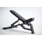 Heavy Duty Bench Foldable Adjustable Commercial Grade Capacity 450Kg(Black)