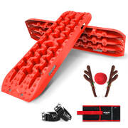 Recovery tracks 2PCS 4WD Sand Mud Snow Truck Gen3.0, Reindeer Car Antlers