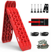 Red Rescue: 4WD Tracks with Bolts