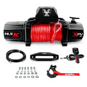 Electric Winch 12V Synthetic Rope Wireless 14500Lb Remote 4X4 4Wd Boat