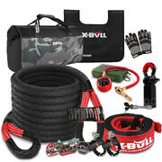 Recovery Rope kit Snatch Strap Soft Shackles Hitch