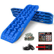 Recovery Tracks Mud Snow / Sand Tracks / Grass 4X4 Caravan 2Pcs 4Wd Gen 3.0 - Blue