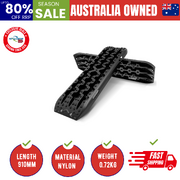 Recovery Tracks Sand Trucks Offroad With 4Pcs Mounting Pins 4Wdgen 2.0 - Black
