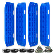 Recovery Tracks Sand Tracks 2 Pairs Sand / Snow / Mud 10T 4Wd Gen 2.0 - Blue