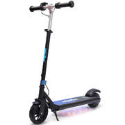 Edge Kids Electric Scooter 3-Speed LED Bluetooth Dual Brake Blue