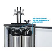 Kegmseries Xl Kegerator - Fastap Triple Tap