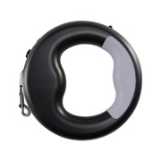 Dounght Dog Leash with USB and LED Black