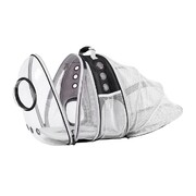 Expandable Space Capsule Backpack - Model 2 Black