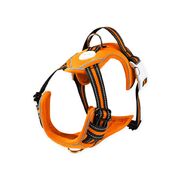 Dog Harness Vest Xl Size (Orange)