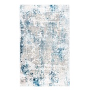 Floor Mat Abstract Blue Grey 160*230cm