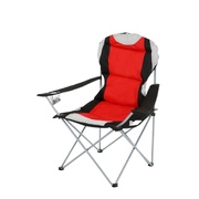Red Camping Folding Chair - Convenient & Comfortable Seating for Outdoors