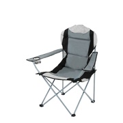 Grey Camping Folding Chair - Convenient & Comfortable Seating for Outdoors