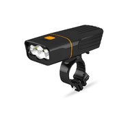 3-Bulb USB Rechargeable Bike Light with Tail Light