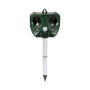 Solar Ultrasonic Animal And Pets Repeller(Green)