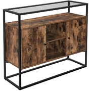 Sideboard Rustic Brown and Black