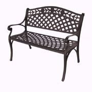Melissa Aluminium Bench Brz