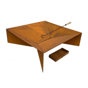 Firepit with Ash Tray with 0.11 Mild Steel"