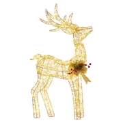  Light Up Christmas Reindeer Display Indoor & Outdoor Decoration Warm White