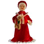 1.1m Musical LED Animated Mrs Claus Christmas Decoration Ornament